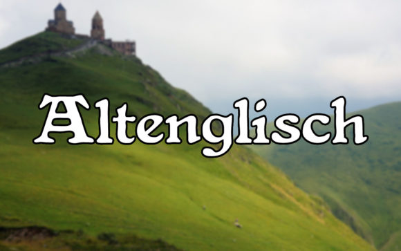 Altenglisch: A Display Font with Commanding Presence