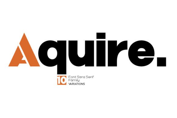 Aquire: A Modern Sans Serif for Today's Design Challenges
