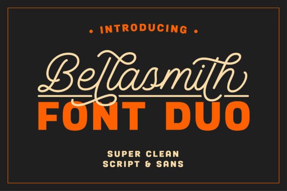 Bellasmith: A Font Duo for Elegant, Personalized Designs