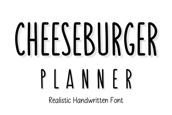 Cheeseburger Planner: A Friendly Touch for Modern Designs
