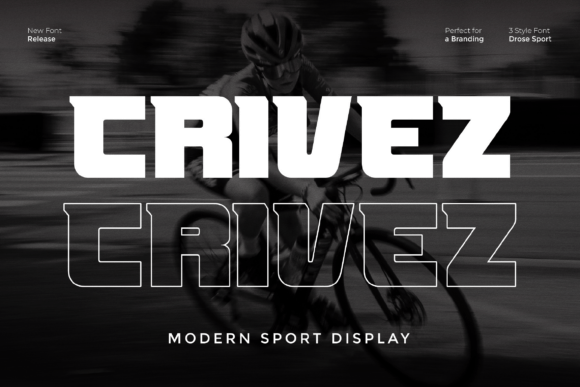 Crivez: A Typeface Built for Speed