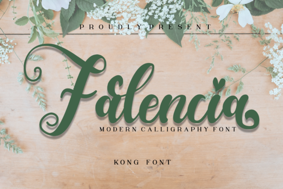Falencia Font: A Playful Handwritten Typeface for Creative Projects
