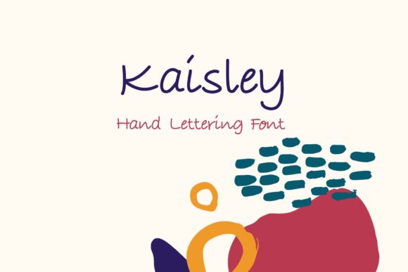 Kaisley: The Handwritten Font for Authentic Designs