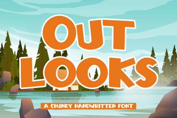 Outlooks: A Fun, Joyful Typeface for Playful Projects