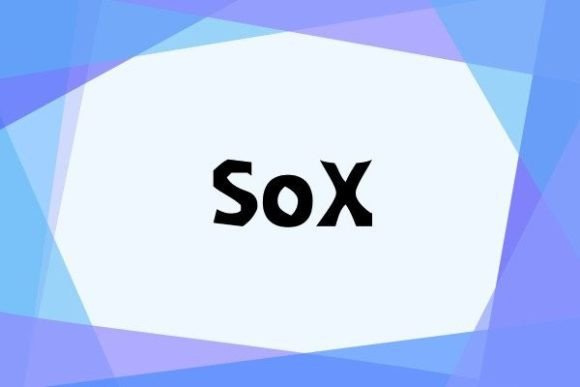 Sox: A Modern Display Font for Bold Branding