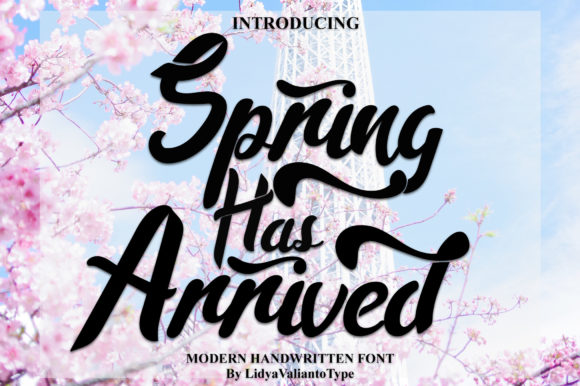 Spring Has Arrived: A Font That Feels Like a Fresh Start