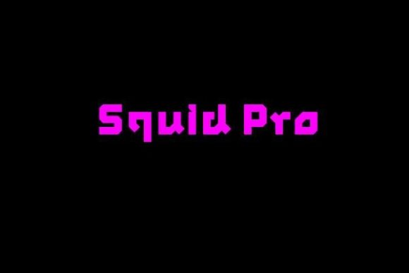 Squid Font: Bold, Confident Type for Impactful Design