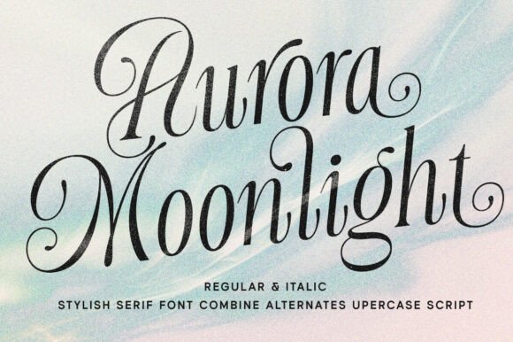 Understanding Aurora Moonlight: A Serif Font with a Dreamy Edge